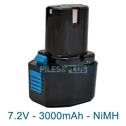 Batterie pour Hitachi - 7.2V 3000mAh NiMH