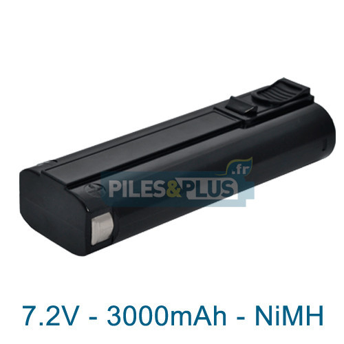 Batterie compatible Paslode IM65A - 7.2V 3000mAh NiMH