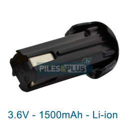 Batterie pour Hitachi EBM315 - 3.6V 1500mAh Li-Ion