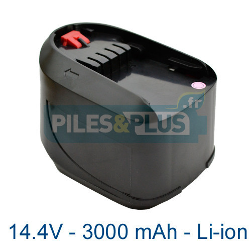 Batterie pour Bosch type 2607336206 - 14.4V Li-Ion 3000mAh