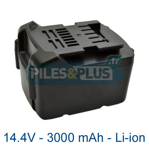 Batterie li-ion Metabo 14.4V - 3000mAh