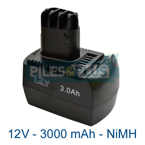 Batterie type Metabo - 12V 3000mAh NiMH