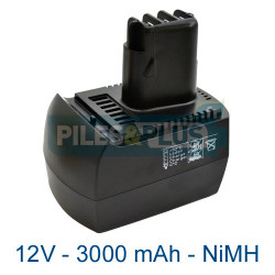 Batterie type Metabo - 12V 3000mAh NiMH