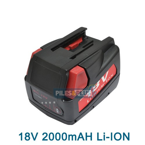 BATTERIE A.Q.PRO  MILWAUKEE 18V 2.0AH LIION 48-11-1830