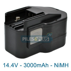 Batterie pour AEG MXL14.4 - 14.4V NiMH 3000mAh