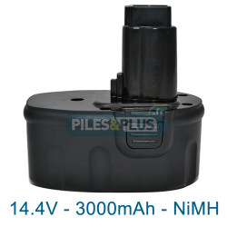 Batterie compatible Dewalt DE9038 14.4V 3000mAh NiMH