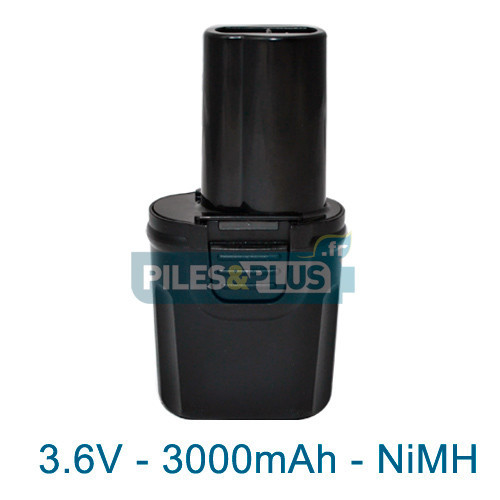 Batterie Dewalt DE9054 - 3.6V NiMH 3000mAh