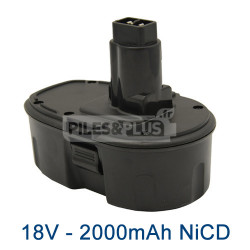 Batterie Dewalt DE9095 18V - 2000mAh NiCD