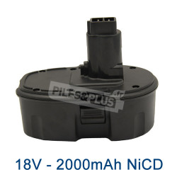 Batterie Dewalt DE9095 18V - 2000mAh NiCD
