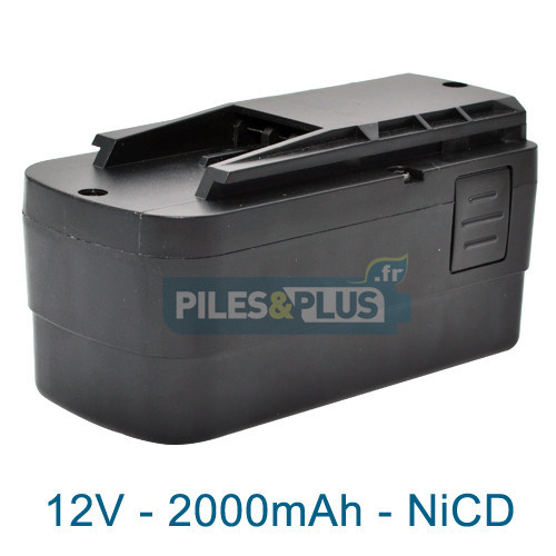 Batterie Festool BPS 12C pour série TDK - NiCD 12V 2000mAh