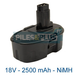 Batterie Dewalt DE9503 - 18V - 2500mAh NiMH
