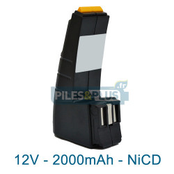 Batterie compatible Festool BPH 12C pour série CDD - 12V 2000mAh NiCD