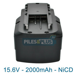 Batterie compatible Festool BPS 15.6S pour TDK - 15.6V 2000mAh NiCD