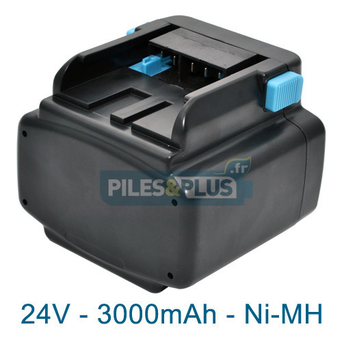 Batterie pour Hitachi EB2430HA - 24V 3000mAh NiMH