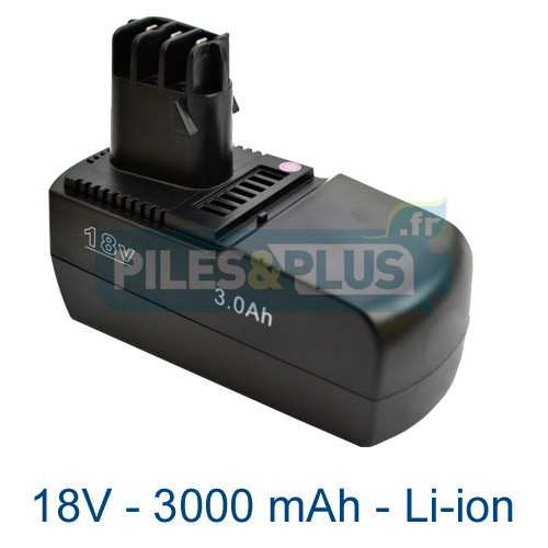 Batterie Metabo BSZ18 Impuls 18V 3000mAh Li-ion