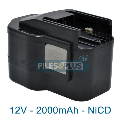 Batterie pour AEG- ATLAS COPCO B12 - 12V NiCD 2000mAh