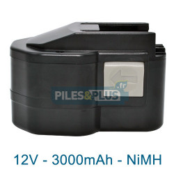 Batterie pour AEG MXL12 - 12V NiMH 3000mAh