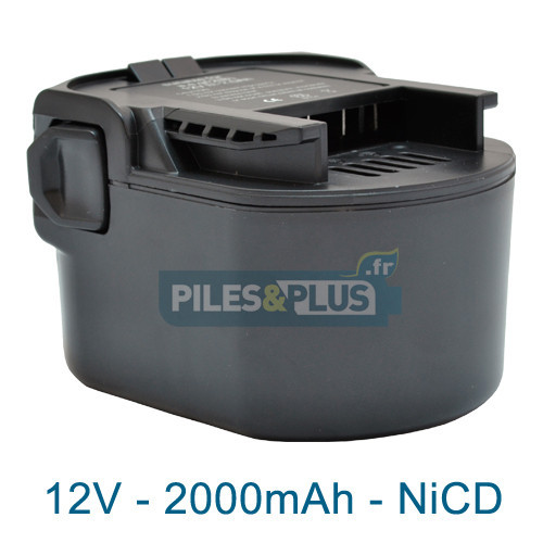 Batterie pour AEG B1215 - 12V NiCD 2000mAh