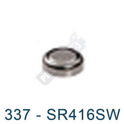Pile montre 337 - SR416SW - oxyde d'argent Energizer - 1,55V - par 1