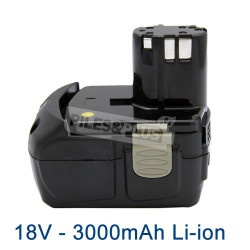 Batterie Hitachi EBM 1830 Li-Ion 18V 3000mAh