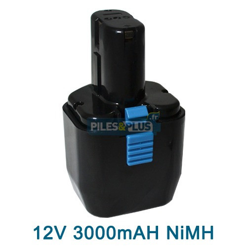 Batterie pour Hitachi type EB1230HL - 12V NiMH 3000mAh
