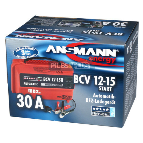 Chargeur de batterie au plomb automatique BCV 12-15 Ansmann
