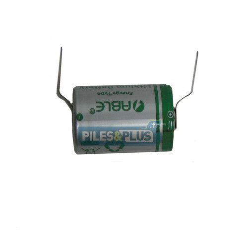 Pile SAFT LS14250 1/2AA 3,6V - lithium industriel - languettes