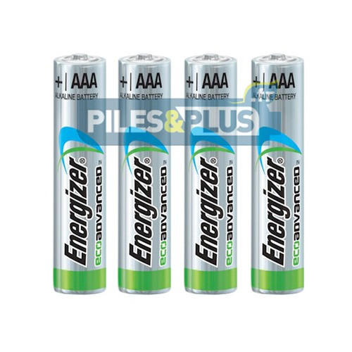 Piles AAA - Piles LR03 - Energizer Eco Advenced - par 4