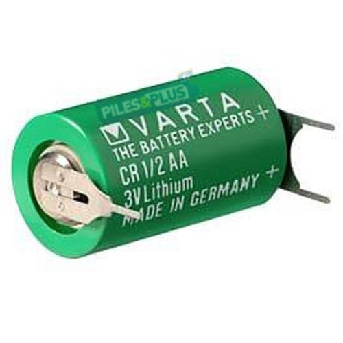 Pile CR1/2 AA - lithium 3V - Varta - Sortie picots