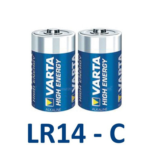 Piles C - Piles LR14 Alcalines - Varta High Energy 1,5V - VA4914