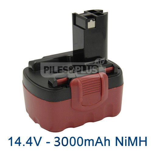 Batterie pour Bosch type 2607335694 - 14.4V NiMH 3000mAh