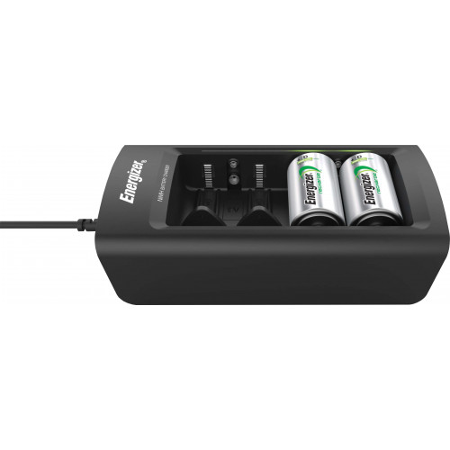 Chargeur de piles AA et AAA avec 4 piles AA incluses