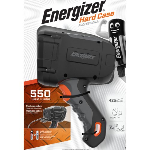 Lampe Projecteur rechargeable LED - HardCase Pro Energizer