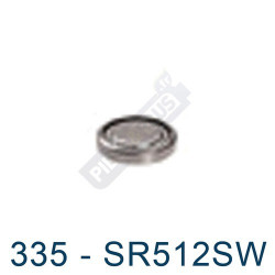 Pile montre 335 - SR512SW - oxyde d'argent Maxell - 1,55V - par 1