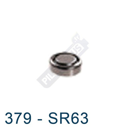 Pile montre 379 - SR63 - oxyde d'argent Energizer - 1,55V Pile