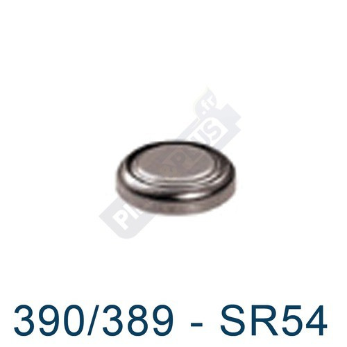 Pile montre 390/389 - SR54 - oxyde d'argent Energizer - 1,55V - par 1