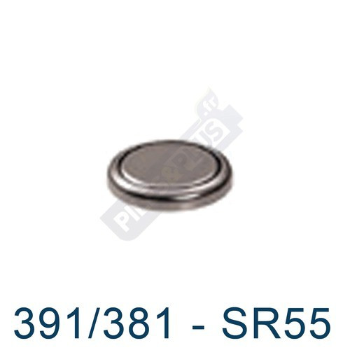 Pile montre 391/381 - SR55 - oxyde d'argent Energizer - 1,55V - par 1