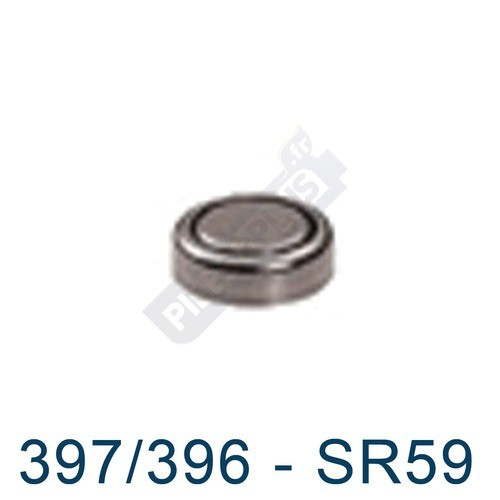 Pile montre 397/396 - SR59 - oxyde d'argent Energizer - 1,55V - par 1