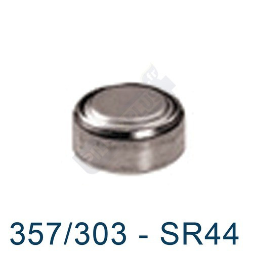 Pile montre 357/303 - SR44 - oxyde d'argent Energizer - 1,55V - par 1