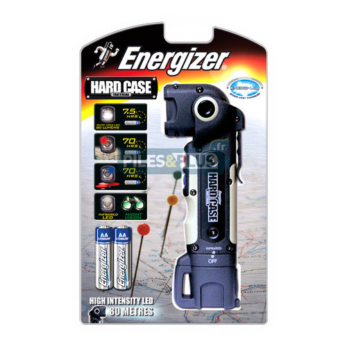 Torche tactique energizer hardcase infrarouge - 70 lumens portée 80m