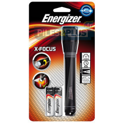 Lampe Torche LED Faisceau Réglable - 2 AA - X Focus Energizer