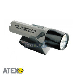 Lampe rechargeable ATEX antidéflagrante - Recoil LED - Peli 2460