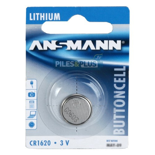 Lot de 20 Piles bouton plates lithium type CR1620 3V - Yuan Yuan -  Cdiscount Jeux - Jouets